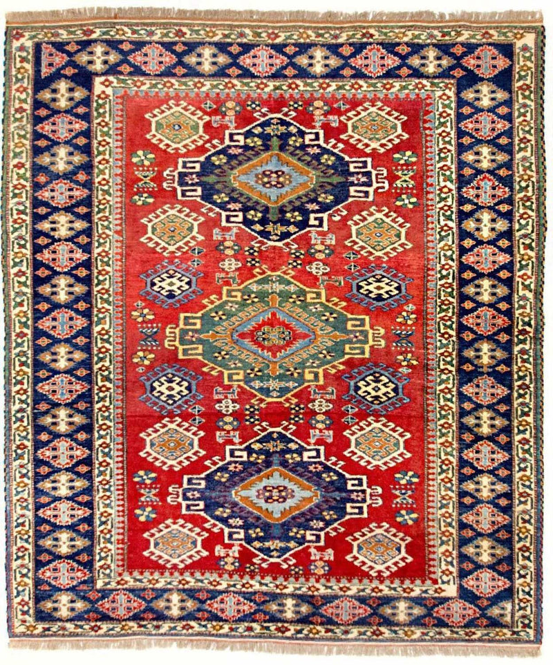 Kazak Koberec 217x193cm - Orientální koberec