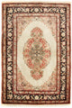 Hedvábný koberec - Ghom Silk - Premium - 120 x 70 cm - béžová