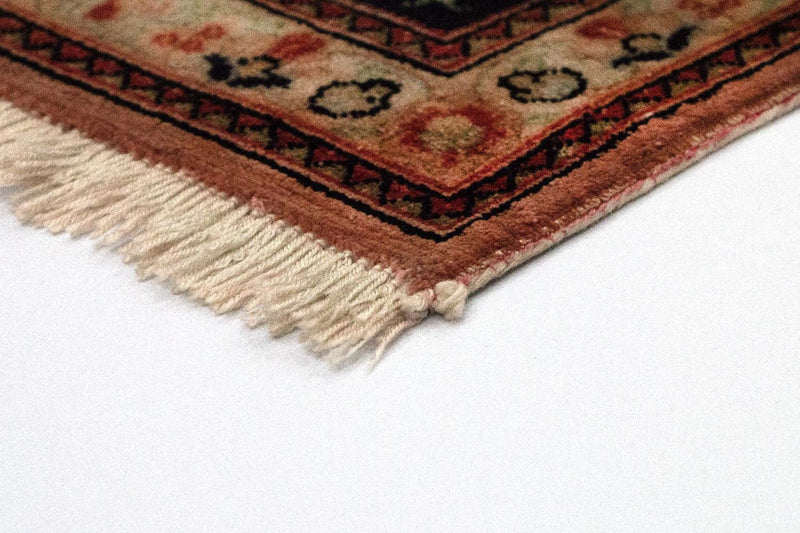 Hedvábný koberec - Ghom Silk - Premium - 120 x 70 cm - béžová