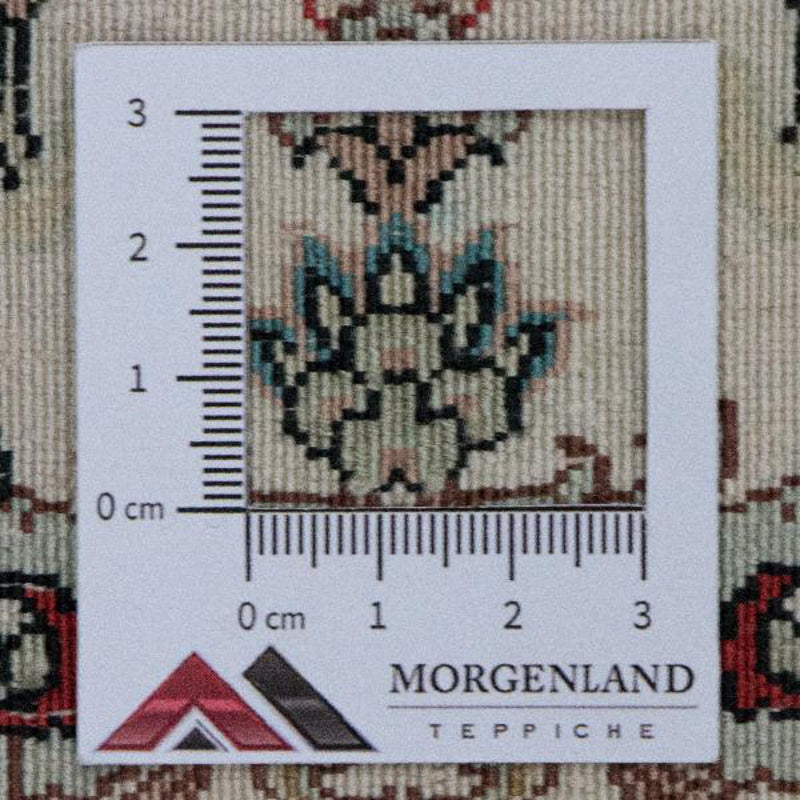 Hedvábný koberec - Čínské hedvábí - 149 x 96 cm - béžová