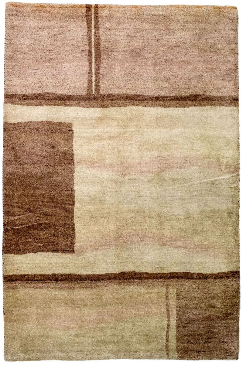 Indo Gabbeh Koberec 136x199cm - Vlněný koberec