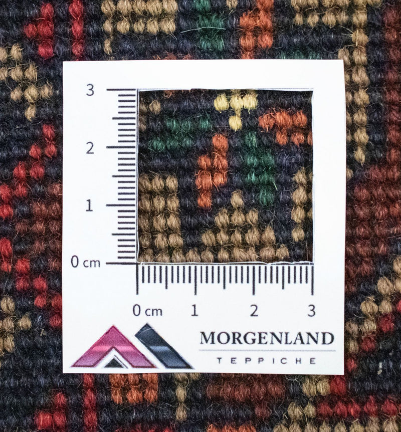 Afghánský koberec - 283 x 199 cm - hnědá