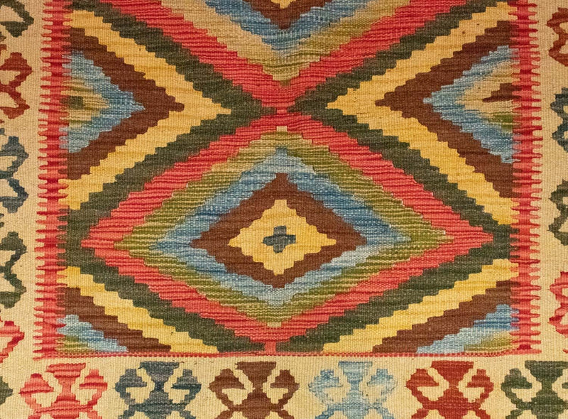 Afghánský kilim Koberec 139x207cm