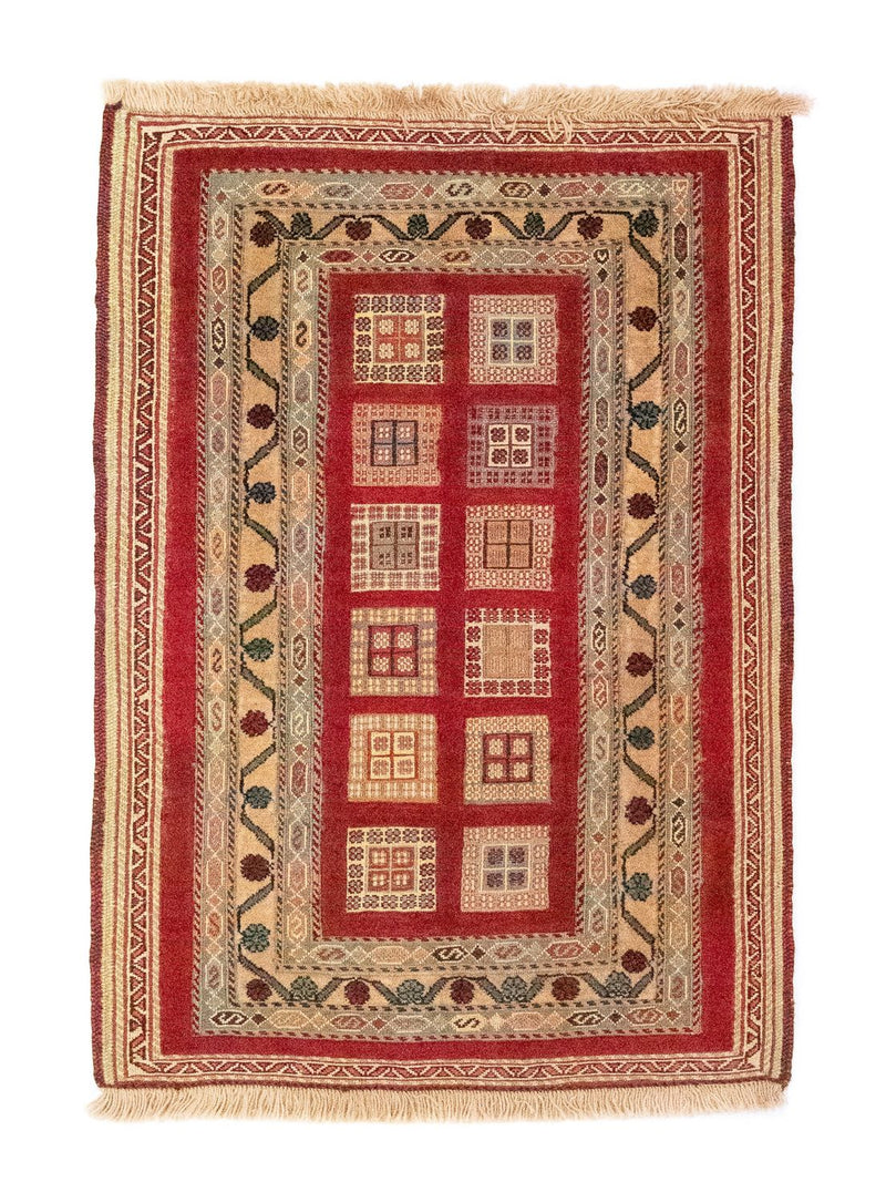Afshar Sirjan Koberec 81x114cm - Perský koberec