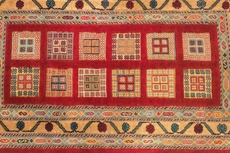 Afshar Sirjan Koberec 81x114cm - Perský koberec