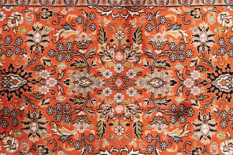Kašmírské hedvábí Koberec 177x61cm - Orientální koberec
