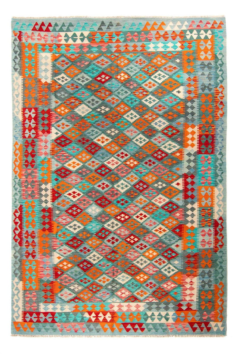 Kilim Maimana Koberec 202x305cm - Vlněný koberec