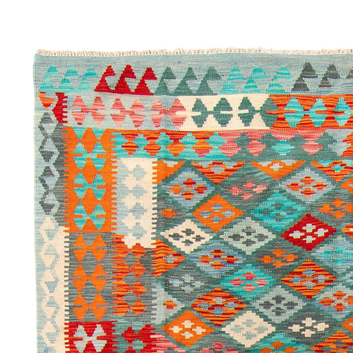 Kilim Maimana Koberec 202x305cm - Vlněný koberec