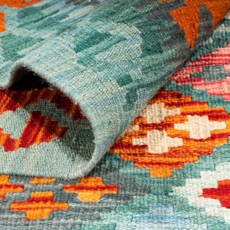 Kilim Maimana Koberec 202x305cm - Vlněný koberec