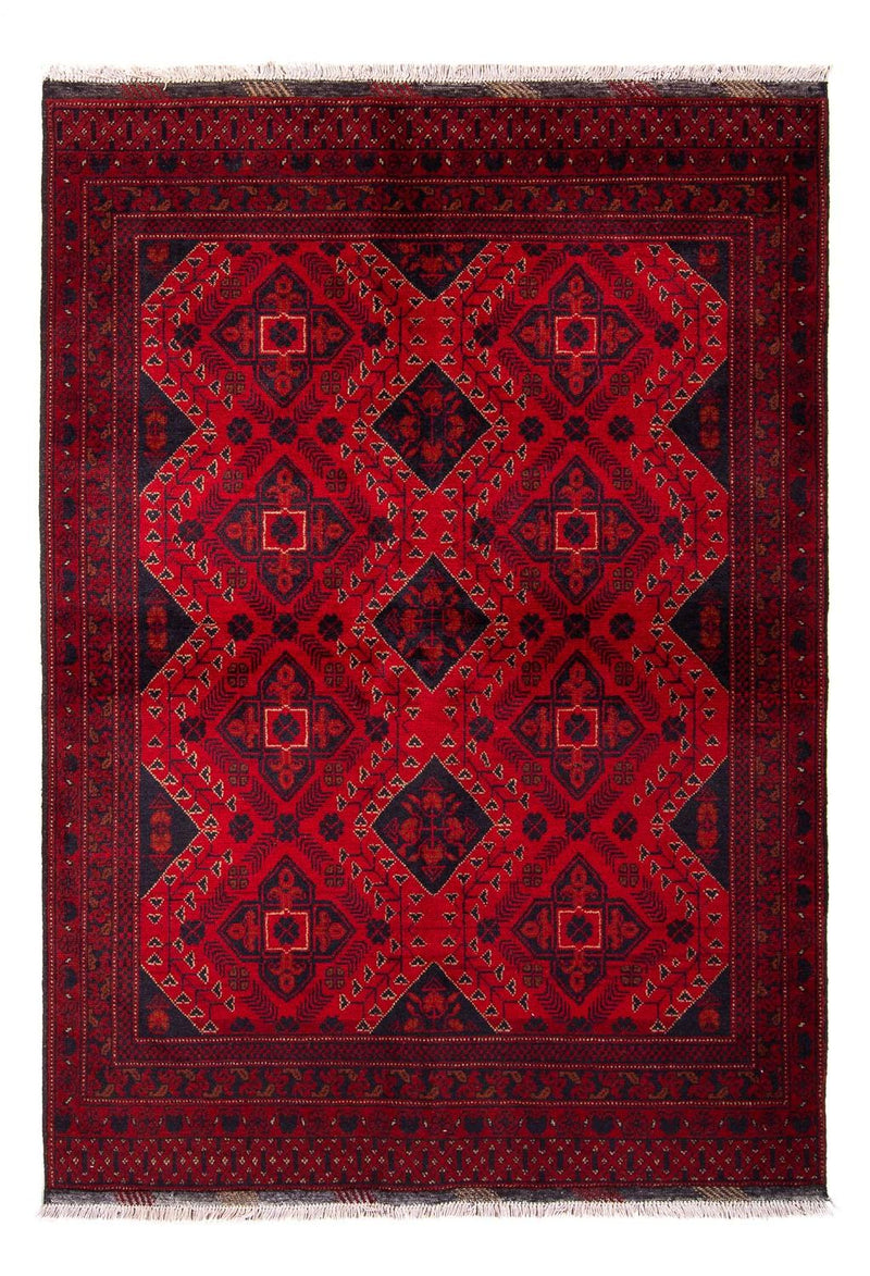 Khal Mohammadi Koberec 126x199cm - Orientální koberec - tmavě červená
