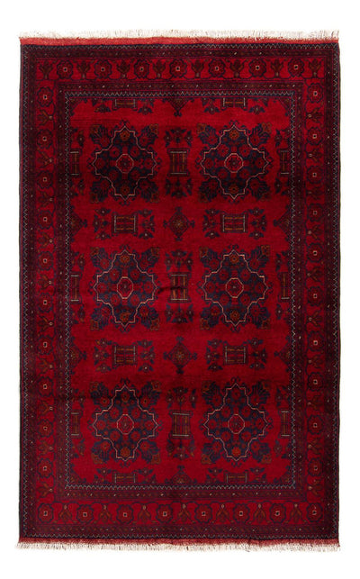 Khal Mohammadi Koberec 126x219cm - Orientální koberec - tmavě červená