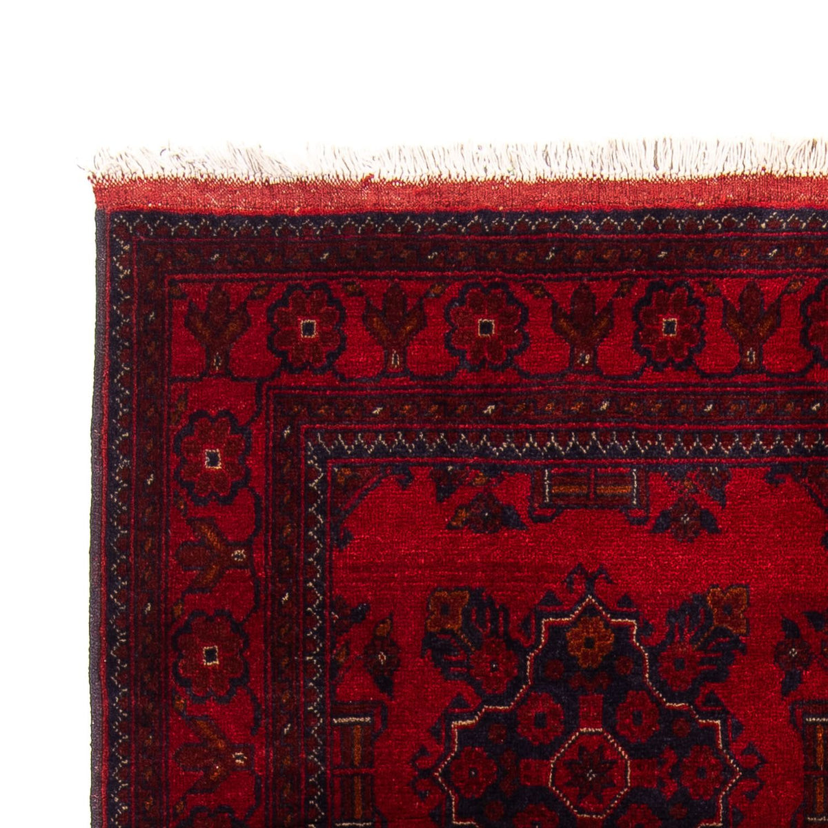 Khal Mohammadi Koberec 126x219cm - Orientální koberec - tmavě červená