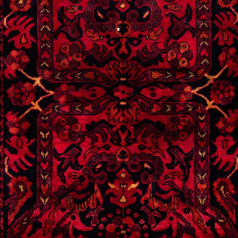 Khal Mohammadi Koberec 102x203cm - Orientální koberec - tmavě červená