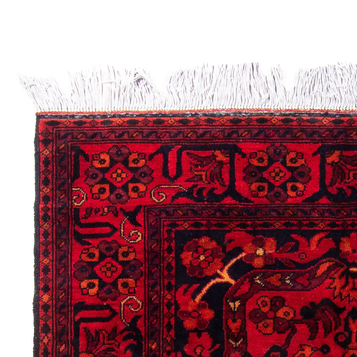 Khal Mohammadi Koberec 102x203cm - Orientální koberec - tmavě červená