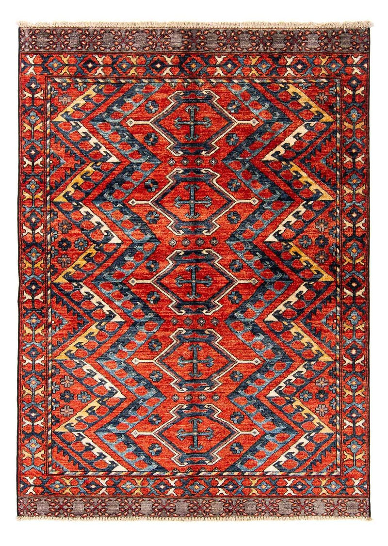 Afghánský koberec - 182 x 118 cm - vícebarevné