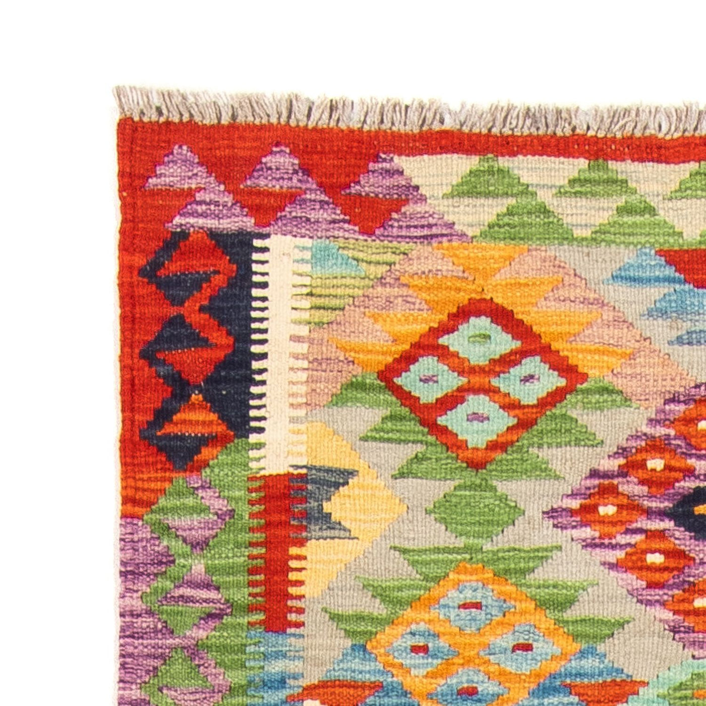 Runner Kelimský koberec - Splash - 195 x 75 cm - vícebarevné