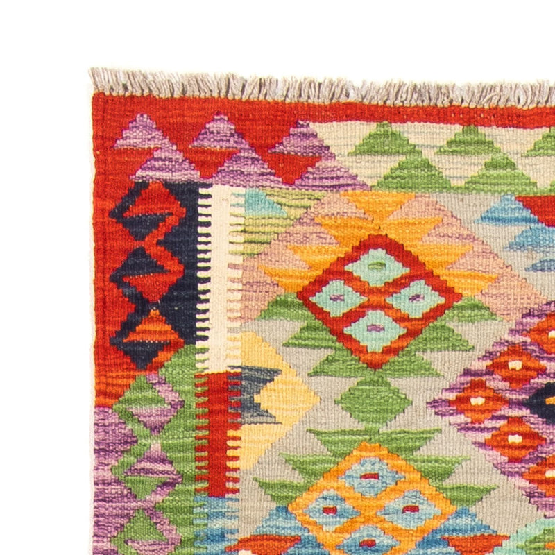 Runner Kelimský koberec - Splash - 195 x 75 cm - vícebarevné