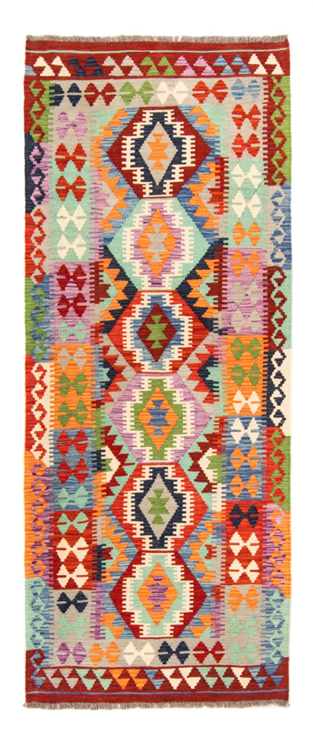 Kilim Maimana Koberec 86x208cm - Vlněný koberec