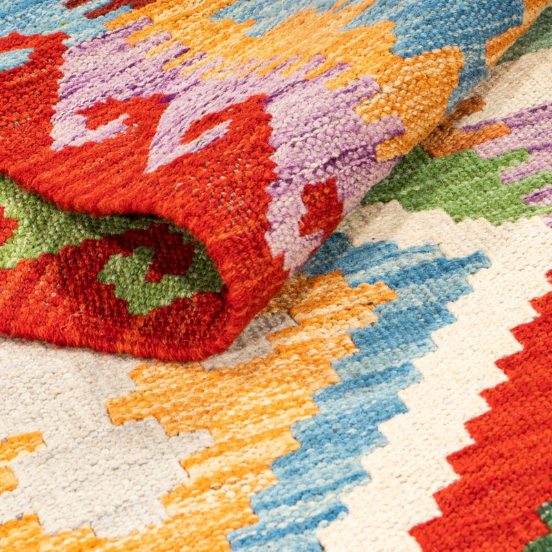 Kilim Maimana Koberec 80x292cm - Vlněný koberec