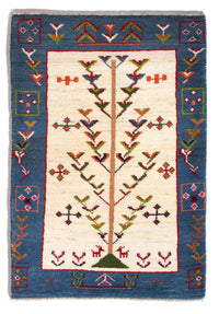 Perský Gabbeh Koberec 92x63cm - Perserteppich Wollteppich – product image