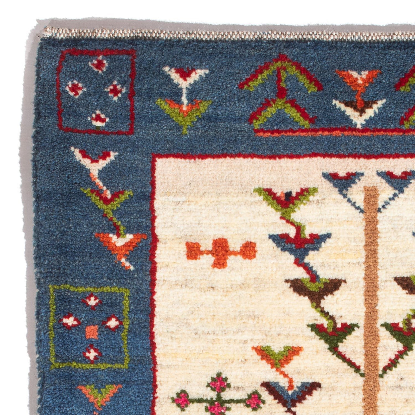 Perský Gabbeh Koberec 92x63cm - Perserteppich Wollteppich