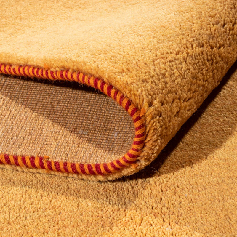 Gabbeh Koberec - Perský - 225 x 150 cm - zlatá