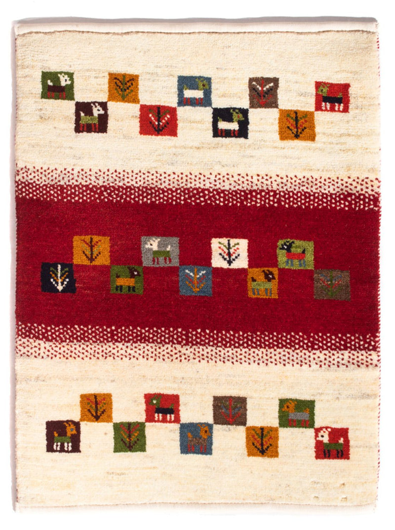 Perský Gabbeh Koberec 66x90cm - Perserteppich Wollteppich