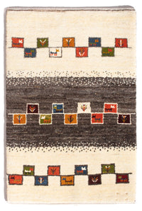 Perský Gabbeh Koberec 63x92cm - Perserteppich Wollteppich – product image