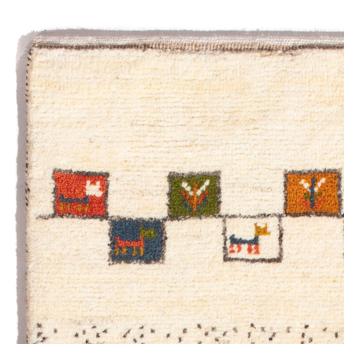 Perský Gabbeh Koberec 63x92cm - Perserteppich Wollteppich