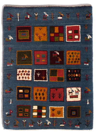 Perský Gabbeh Koberec 65x90cm - Perserteppich Wollteppich