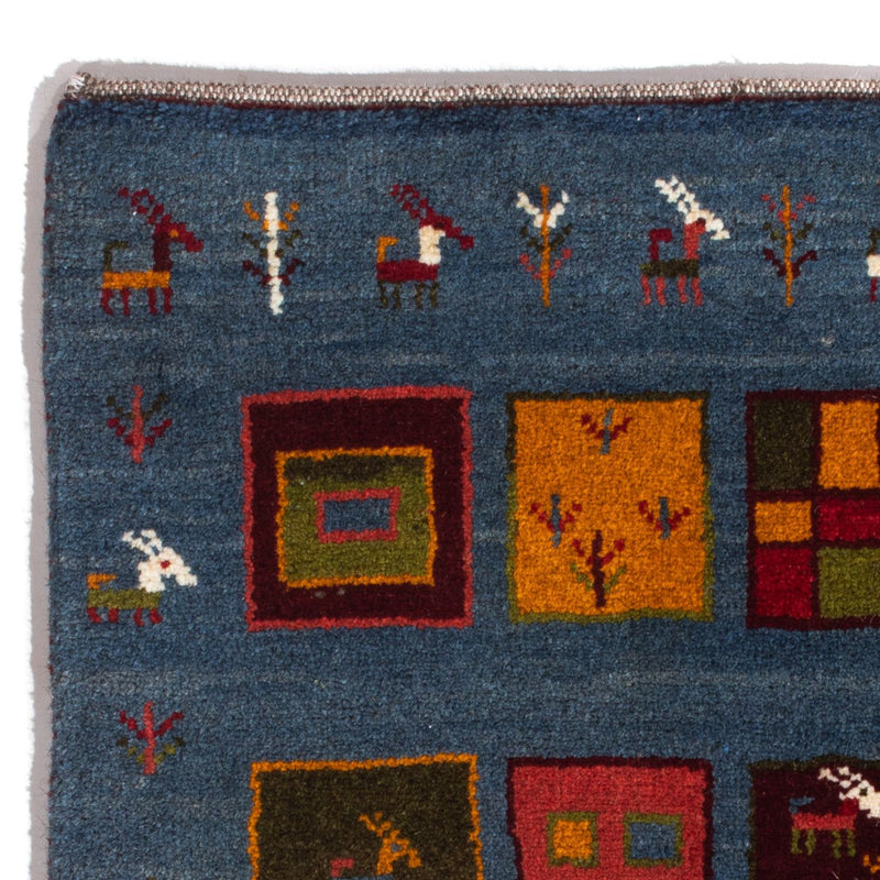 Perský Gabbeh Koberec 90x65cm - Perserteppich Wollteppich