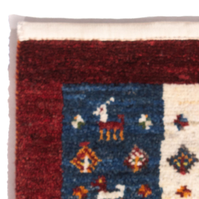 Perský Gabbeh Koberec 60x40cm - Perserteppich Wollteppich