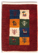 Perský Gabbeh Koberec 60x40cm - Perserteppich Wollteppich