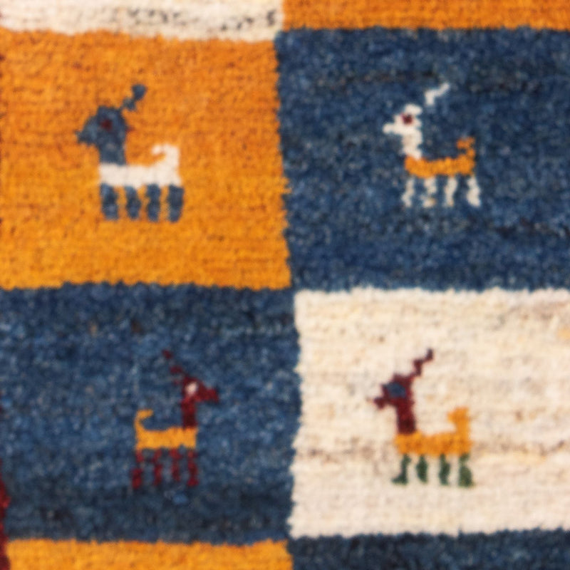 Perský Gabbeh Koberec 60x40cm - Perserteppich Wollteppich