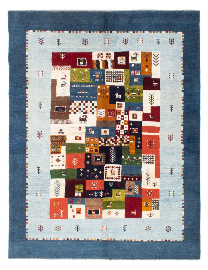 Perský Gabbeh Koberec 156x197cm - Perserteppich Wollteppich