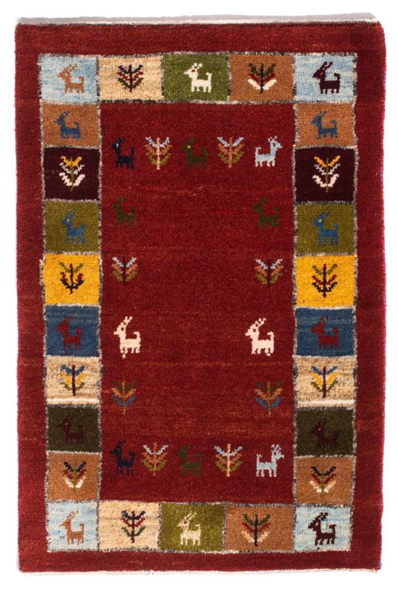 Perský Gabbeh Koberec 61x88cm - Perserteppich Wollteppich