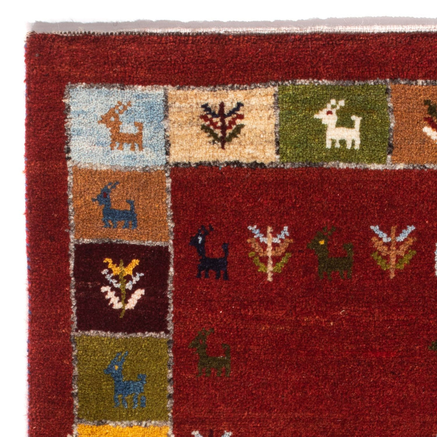 Perský Gabbeh Koberec 88x61cm - Perserteppich Wollteppich