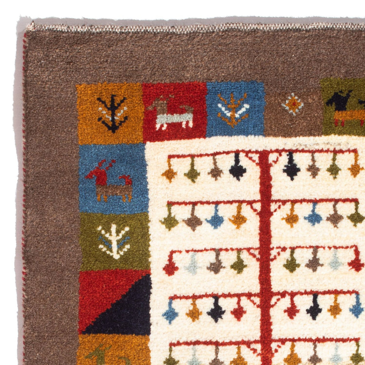 Perský Gabbeh Koberec 61x88cm - Perserteppich Wollteppich