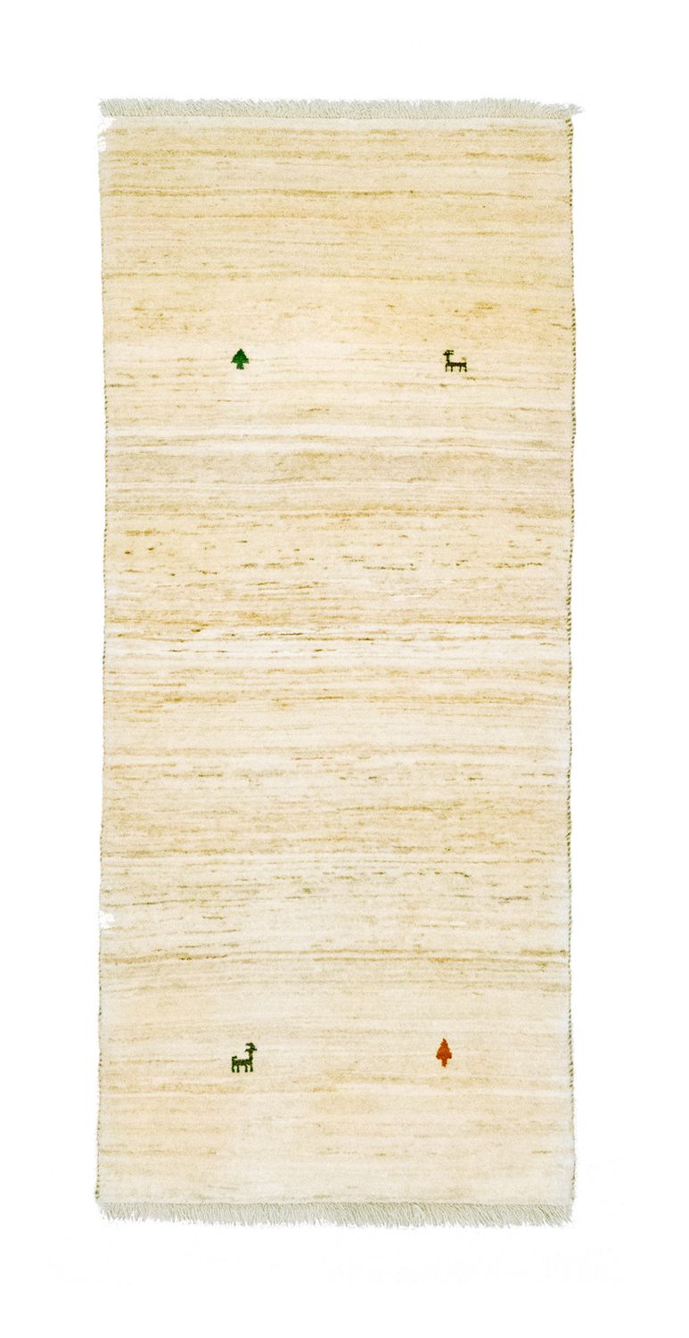 Perský Gabbeh Koberec 75x202cm - Perserteppich Wollteppich