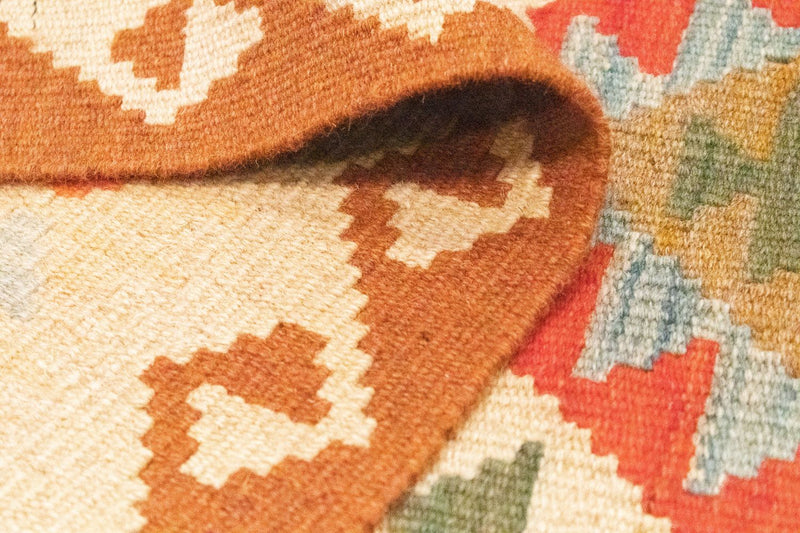 Afghánský kilim Koberec 396x81cm