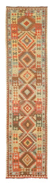 Afghánský kilim Koberec 395x84cm
