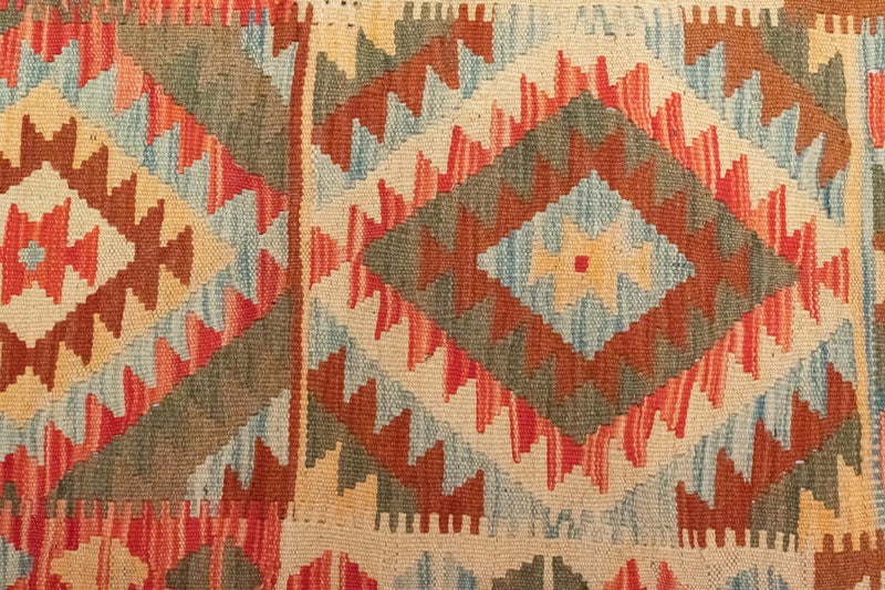 Afghánský kilim Koberec 395x84cm