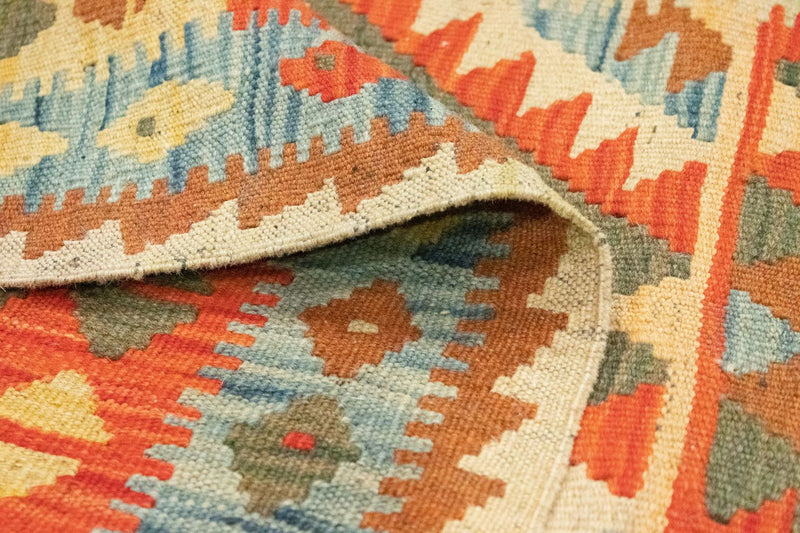 Afghánský kilim Koberec 395x84cm