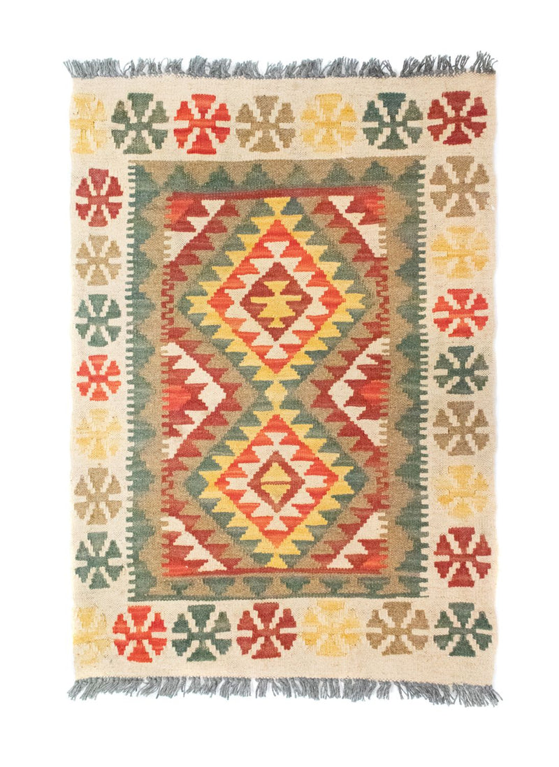 Afghánský kilim Koberec 60x90cm