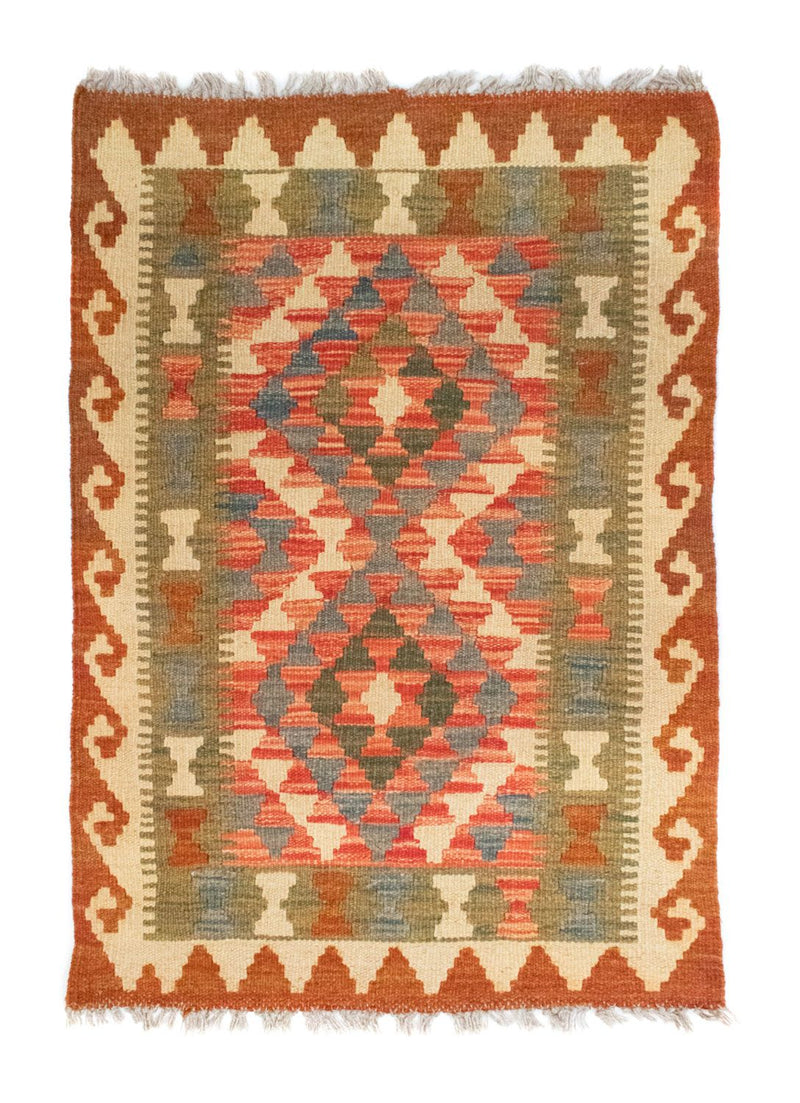 Afghánský kilim Koberec 60x90cm