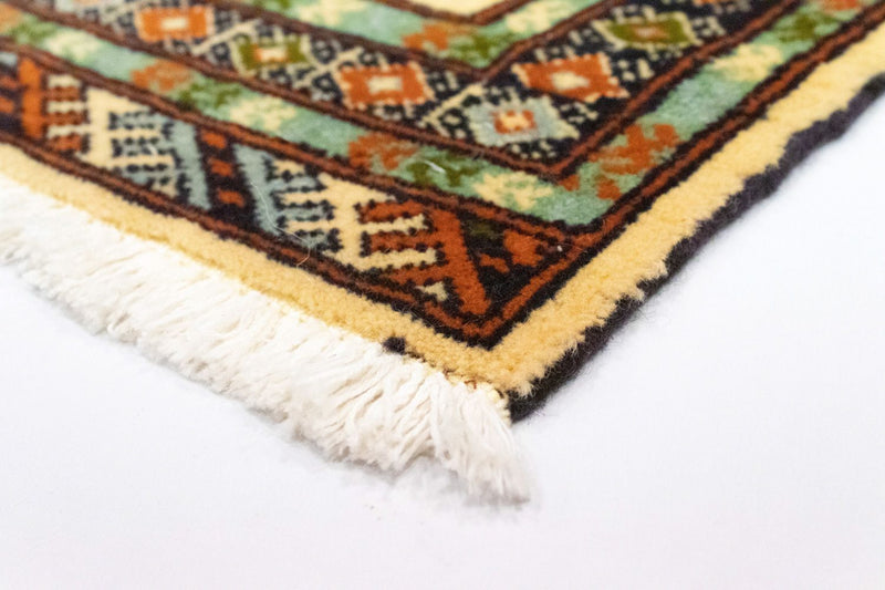 Turkamanský koberec - 91 x 64 cm - modrá