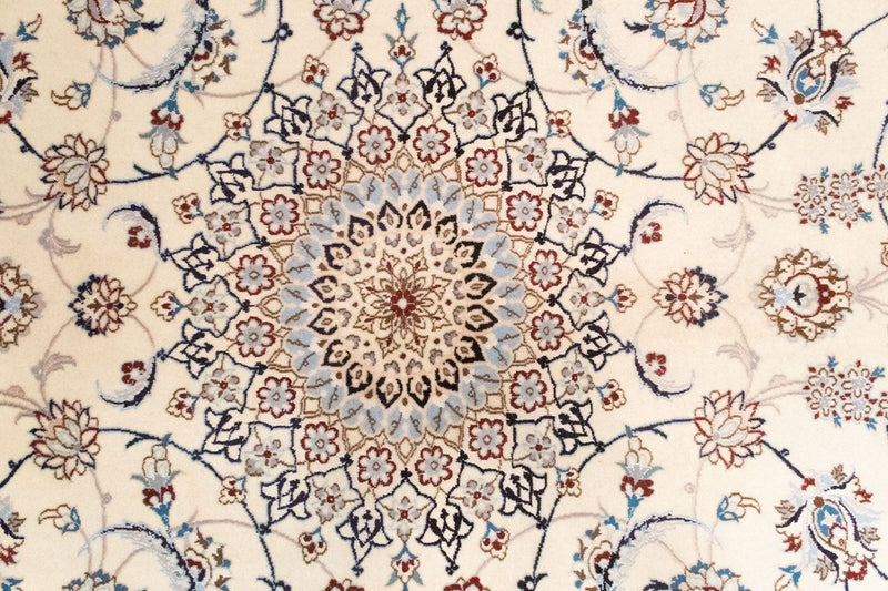 Perský koberec - Nain - Royal - 305 x 208 cm - přírodní bílá