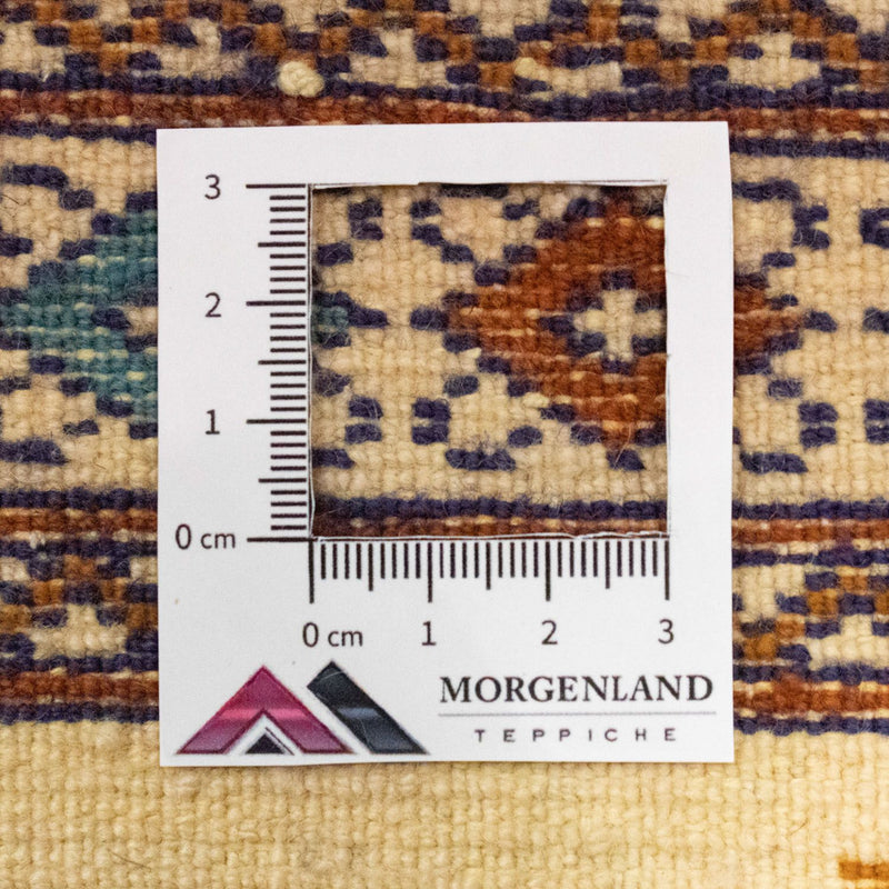 Turkamanský koberec - 88 x 63 cm - béžová