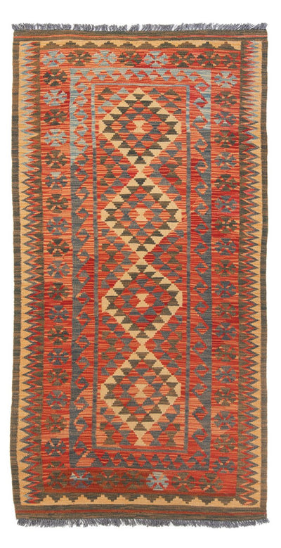 Kilim Maimana Koberec 98x206cm - Vlněný koberec