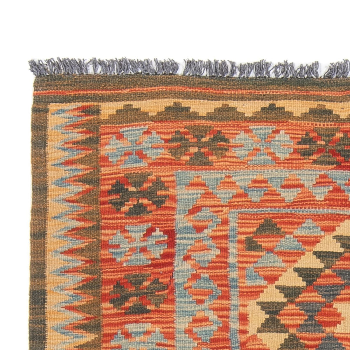 Kilim Maimana Koberec 98x206cm - Vlněný koberec
